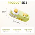 thumbnail image 3 of Upgraded Bag Sealer New 2 In 1 Bag Sealer Heat Seal With Cutter And Magnet USB Rechargeable Chip Bag Sealer Heat Seal For Plastic Bags Snacks And Storage, 3 of 7
