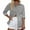 Light Gray, variant on Women's Denim Shirt Long Sleeve Button Down Jean Shacket Top with Pockets, XL