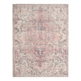 thumbnail image 6 of Unique Loom Nostalgia Collection Area Rug - Meknes (9' 2" x 12' Rectangle Beige pink/Ivory), 6 of 7