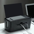 thumbnail image 2 of SHISUYAN Cable Management Box Punch Free Power Line Box Charging Cable Line Box, 2 of 9