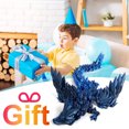 thumbnail image 3 of 3D Printed Dragon,3D Dragon,8 Inch 3D Printed Fidget Dragon,Bigger Fidget Crystal Dragon Toys,3D Printed Articulated Dragon For Home Office Car Desk Decor Toys, 3 of 6