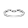 thumbnail image 5 of 14K White Gold Ring Band Wedding Diamond Round , Size 9, 5 of 7