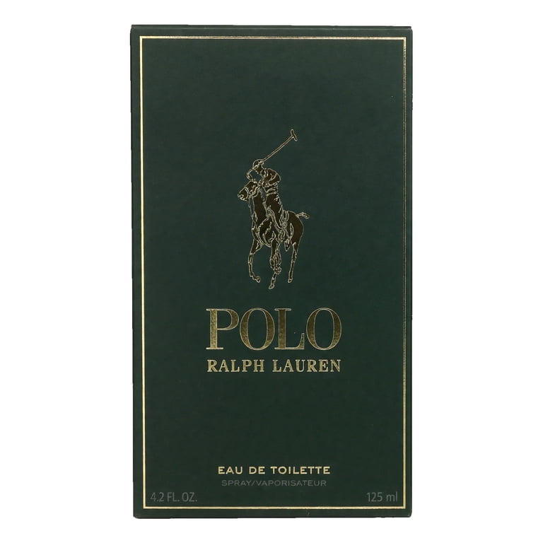 Ralph Lauren, Polo, 4.2 oz EDT Spray for Men, Green - Walmart.com
