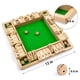 thumbnail image 5 of Tablero Shut The Box Game Ropoda de madera de 4 caras, 30 cm con 8 dados, 5 of 7