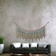 thumbnail image 4 of Decoraciones para colgar en la pared de macramé hecho a mano de color bohemio, tapiz de borla bohemio teñido para sofá junto a la cama Noticed JJ13598-00, 4 of 6