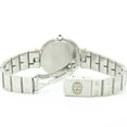 thumbnail image 5 of Pre-Owned CARTIER Santos Round 18K Gold Steel Quartz Ladies Watch Polished, 5 of 8