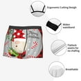 thumbnail image 3 of Hirioo Gnome And Buffalo Plaid for Men's Boxer Briefs Men Cotton Underwear Boxer Briefs Panties-Medium, 3 of 5
