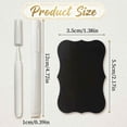 thumbnail image 2 of White Liquid Chalk Marker Pen for Chalkboards, Signs, and Labels, Drying Ink for Reusable Chalkboard Stickers, Glass, and Non-Porous Surfaces, Single Marker, 2 of 9