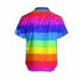 Bisexual Shirt, Vivid Lgbt Love Is Love Design Hawaiian Shirt - Walmart.com