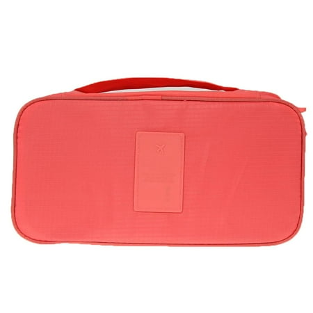

Travel Organizer Bra Underwear Cosmetic Bag Luggage Storage(Watermelon)