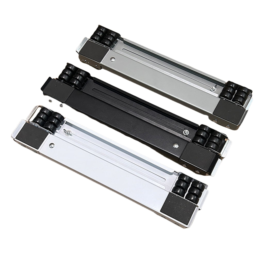 lanema Adjustable Appliance Rollers set Extendable Base Heavy Duty Rollers for Easy Movement of Washers Dryers & Refrigerators