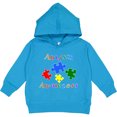 thumbnail image 2 of Inktastic Autism Awareness-puzzle Toddler Hoodie, 2 of 4