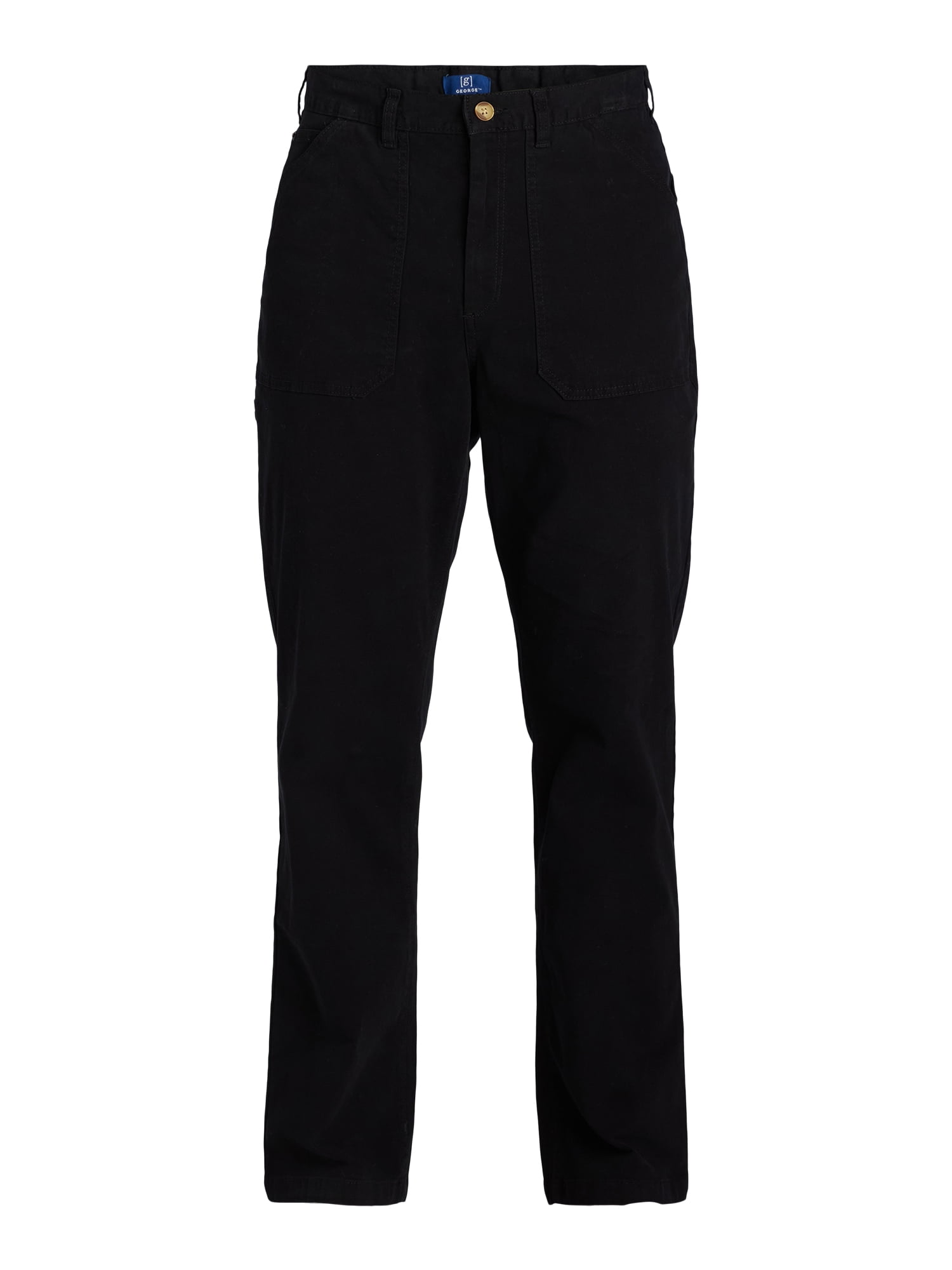 George Men's and Big Men’s Utility Pants, 32” Inseam, Sizes 30-46