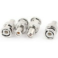 thumbnail image 1 of BNC Male to RCA Female Jack Video Coaxial Cable Connector Adapter 4pcs High Quality Quick USA Shipping, 1 of 2