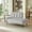 Gray, variant on MOONMISS 54 inch 2-Seater Velvet Sofa with 360 Rotating Side Table Space Saving Multi Use Bench Office Living Room Apartment,Pink