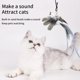 thumbnail image 4 of Juguete de simulación de pájaro para gato, banda elástica interactiva para colgar en la puerta, manos libres, accesorios para gato, 4 of 4
