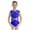 Blue, variant on YONGHS Girls Sleeveless One Piece Gymnastics Leotards Tumbling Ballet Dance Unitard Bodysuit Black 10