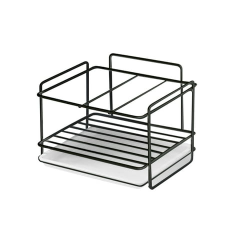 

Rack Sponge Rack Stand Kitchen Faucet Storage Rack Sponge And Towel Rack Drain Home Kitchen Cleaning Tools Drainer Silicone Strainer Collapsible over The Two Tier Drying Dish Rack above The Dish