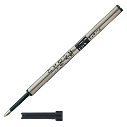 Cross Slim Ballpoint Pen Refill, Medium Point, Black, 1-Pack (8783-2)