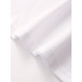 thumbnail image 3 of [Machine Washable Polyester T-Shirt] Summer Casual Polyester T-Shirt for Adults - Round Neck, Non-Transparent, Letter Pattern, Machine Washable, 3 of 6