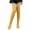 Yellow, variant on Hontri Red And Green Stockings Thermal for Womens Coral Stripe Colorful Lightweight Athletic Casual Winter Soft Warm Comfort Long Mardi Gras Socks