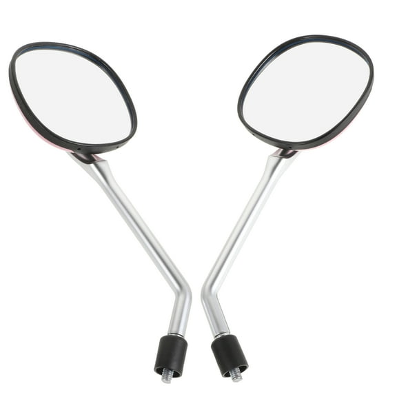 KONTONTY 1 Pair Universal Design Rear View Mirror For Adult Bikes And Scooter Handlebars 11.8X4.1X1.6In