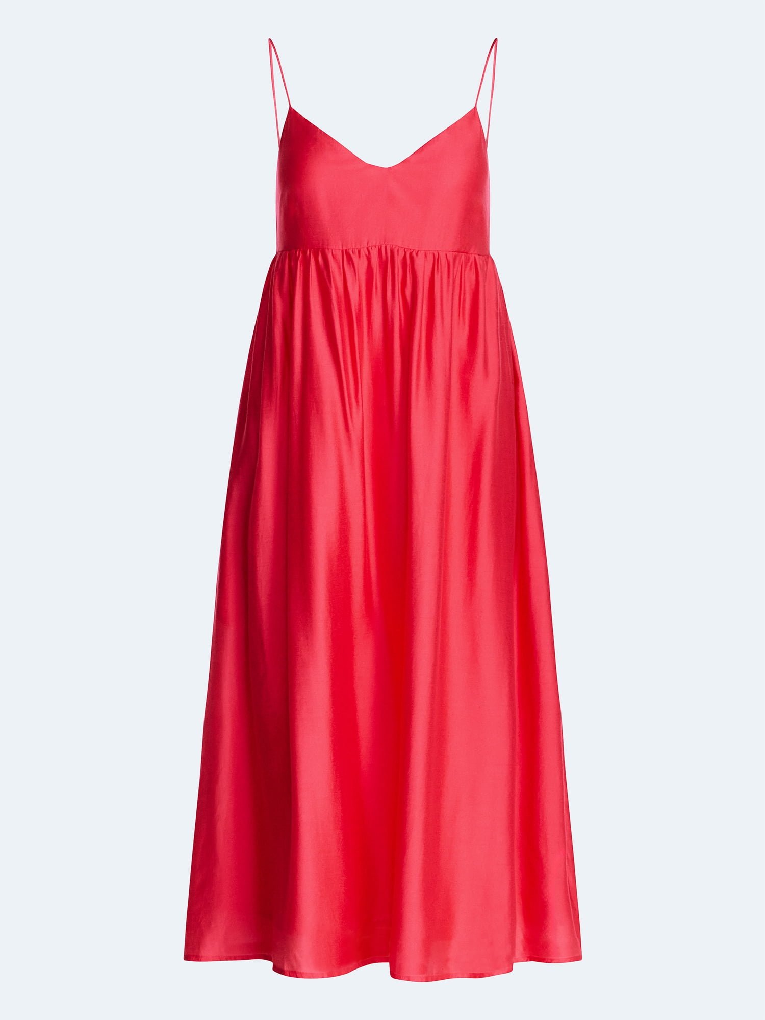 Scoop Women's and Women's Plus Flowy Maxi Dress, Sizes XS-4X
