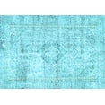 thumbnail image 1 of Ahgly Company Indoor Rectangle Persian Light Blue Traditional Area Rugs, 8' x 12', 1 of 4