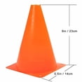 thumbnail image 4 of Juego de 10 conos de tráfico Training Traffic Cones Fragraim de 9 pulgadas, color naranja, 4 of 8