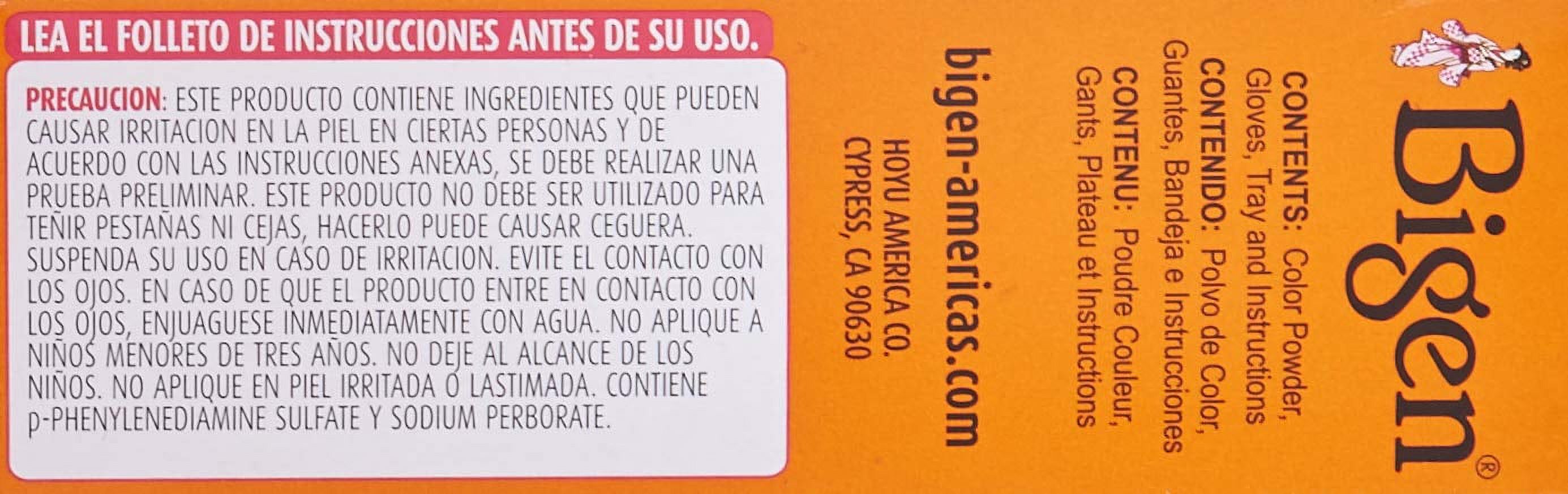 Bigen Permanent Powder Hair Color 45 Chocolate 1 ea (Pack of 4)