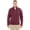Burgundy Heather, variant on Devon & Jones DG793 Men's Bristol Full-Zip Sweater Fleece Jacket - Khaki Heather - Medium