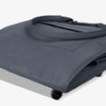 thumbnail image 5 of CleverMade Rolling Tote Cart 90L Collapsible Wheeled Bag, Gunmetal, 5 of 11