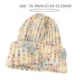 thumbnail image 2 of SUNSIOM Bonnet Décontracté pour Femmes Bonnet Tricoté Chaud d'Hiver Crâne Coloré pour Activités Extérieures, 2 of 2