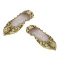 thumbnail image 1 of Zapatos de Danza de Vientre Calzdo de Baile con Lentejuelas Fondo de Cuero PU Oro Hugo  Zapatillas de danza del vientre, 1 of 5