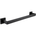 thumbnail image 1 of LANC 16 Inche Black Towel Bars for Bathroom Wall Mounted, Matte Black Bath Towel Racks Stainless Steel Total-18\u201d Towel Rails for Bathroom Kitchen Cabinet Towel Holder Hanger Rods, A8804MB-4P1, 1 of 8