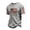 X58 Gray, variant on Men 4Th Of July T-Shirt 250Th Years Print Independence Day Short Sleeve Tee Summer Comfort Fashion Man Tops Size Xl White