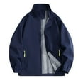 thumbnail image 1 of Veste Imperméable pour Femmes, Coupe-Vent pour Randonnée, Manteau Décontracté Extérieur à Manches Longues, 1 of 2