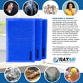 thumbnail image 4 of Almohadillas de filtro de repuesto RayAir Supply Dynamic 16 x 25 (paquete de 3), 4 of 5