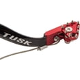 thumbnail image 3 of Tusk Aluminum Brake Pedal Red Tip For Husqvarna TC 85 17/14 2014-2026, 3 of 6