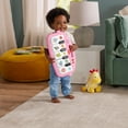 thumbnail image 4 of Fisher-Price Glow and Grow Kick & Play Piano Gym Baby Playmat with Musical Learning Toy, Pink - English Version, 4 of 6