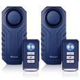 thumbnail image 1 of Control remoto inalámbrico Bike Alarm WSDCAM 113dB, paquete de 2 unidades, azul, 1 of 6