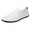 White, variant on Rrunsv Men Loafers Men's Dress Loafers Driving Slip on Business Formal Shoes Black,39