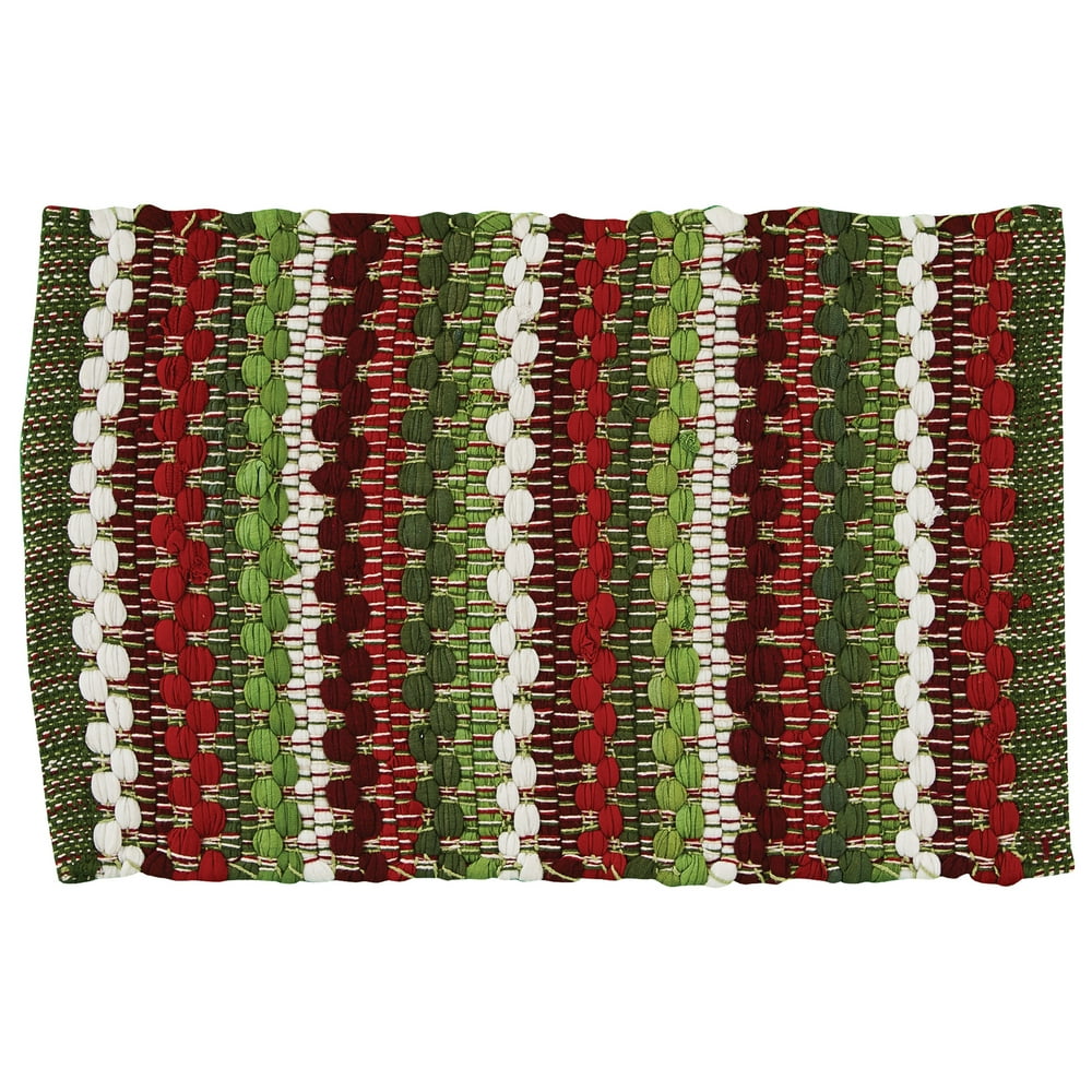 Park Designs Wintergreen Chindi Placemat Set Green