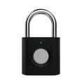 thumbnail image 1 of Equipaje Candado con huella digital USB Cerradura inteligente sin llave Cerradura de inducción de aleación de zinc Cerradura de puerta con múltiples grabaciones, Negro Guardurnaity EL4812-03B, 1 of 2