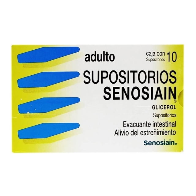 Senosiain Adulto Glicerol 10 supositorios