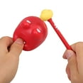 thumbnail image 4 of OUNONA 1 Ensemble d'Instruments de Percussion en Bois pour Pratique d'Écoute Couleur Rouge, 4 of 8