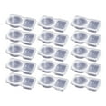 thumbnail image 1 of 20 Pack Reusable Snack Containers With Lids Double Compartment Snack Containers For Kids & Adults 2 Compartment Condiment Containers Dishwasher & Microwave For Portion Con, 1 of 2