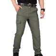 thumbnail image 3 of JEShifangjiusu Pantalones cargo elásticos para hombre, pantalones casuales, pantalones deportivos, pantalones sueltos para senderismo, pantalones para uso al aire libre con bolsillos, 3 of 4