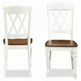thumbnail image 2 of Homestyles Monarch Ensemble de Salle à Manger 7 Pcs en Bois Blanc Cassé, 2 of 5