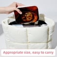 thumbnail image 6 of Retro Cat Velvet Portable Jewelry Organizer with Removable Compartment – Necklace Holder, Earring Organizer, and Jewelry Boxes - Gift, 6 of 7